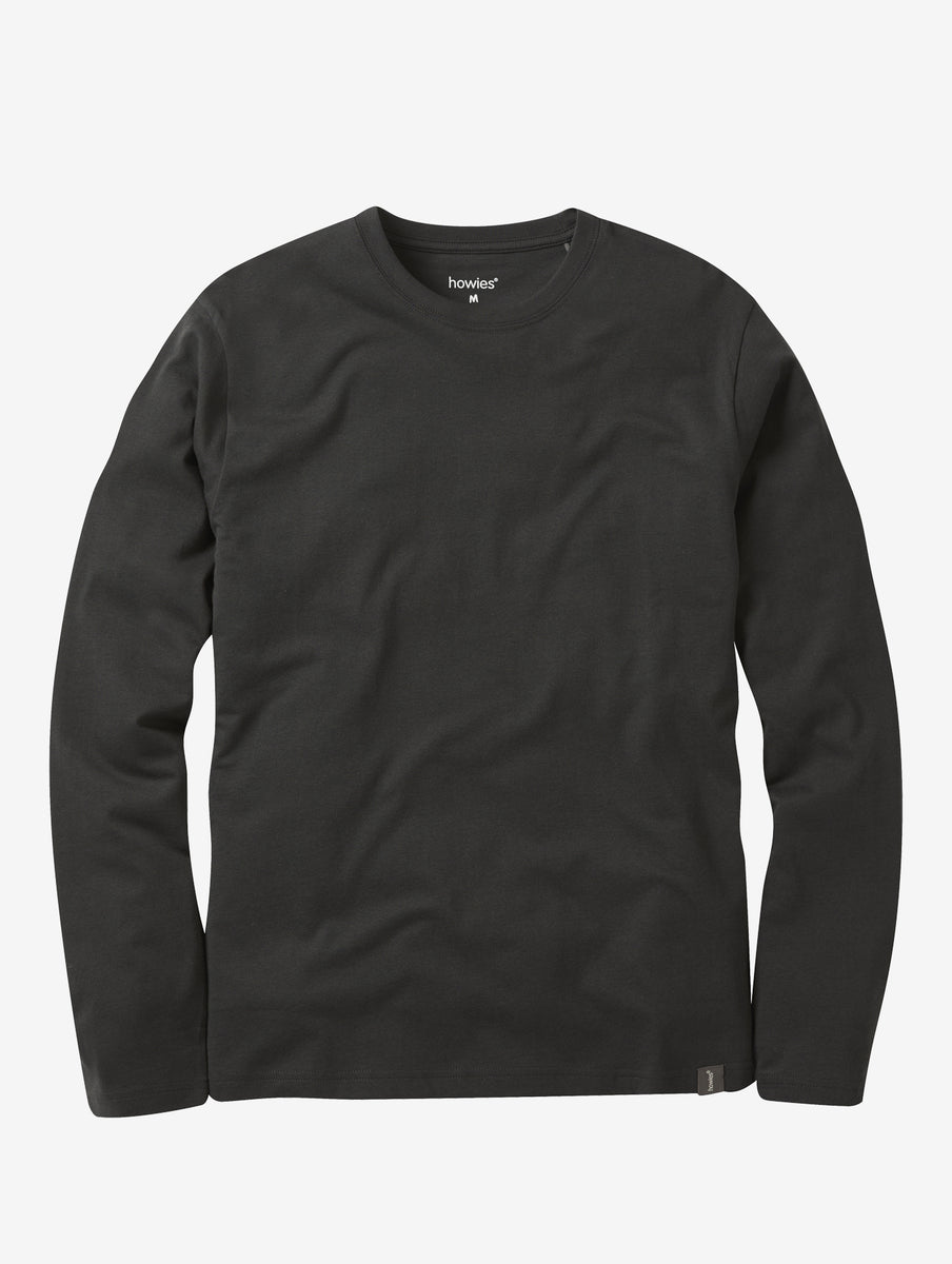 лс магазин порно  howies - Men's XXX Organic Long Sleeve Tee / Moonless Night