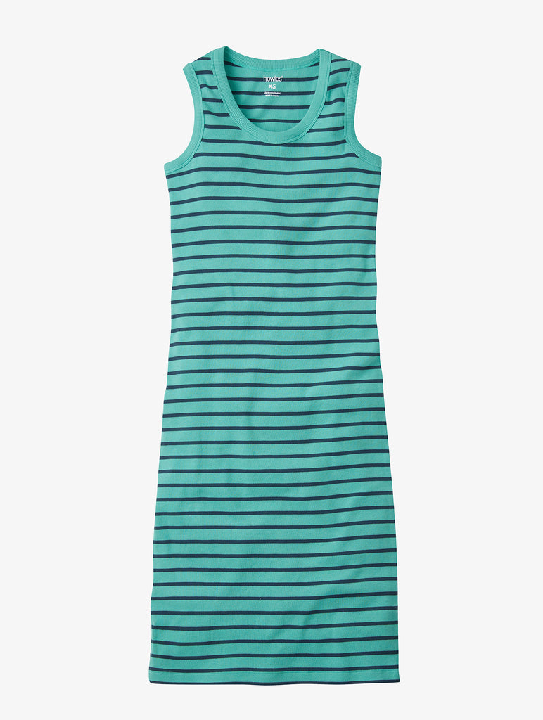 howies - Women's Dottie Vest Dress / Porcelain