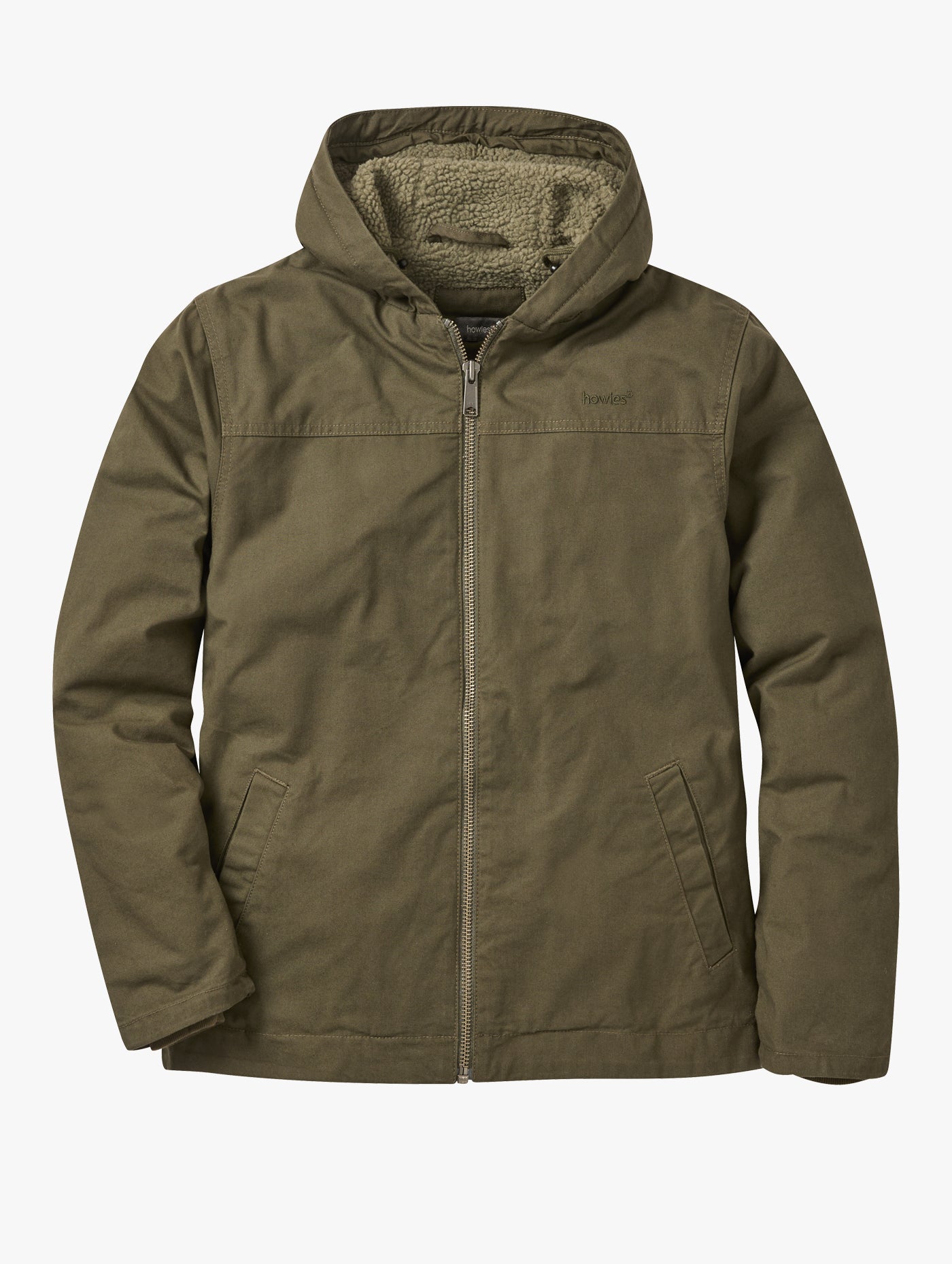 howies Men's Holyhead Field Jacket Forest Night - Main Image