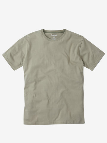 howies - Men's Organic Cotton Blank T Shirt / Vetiver