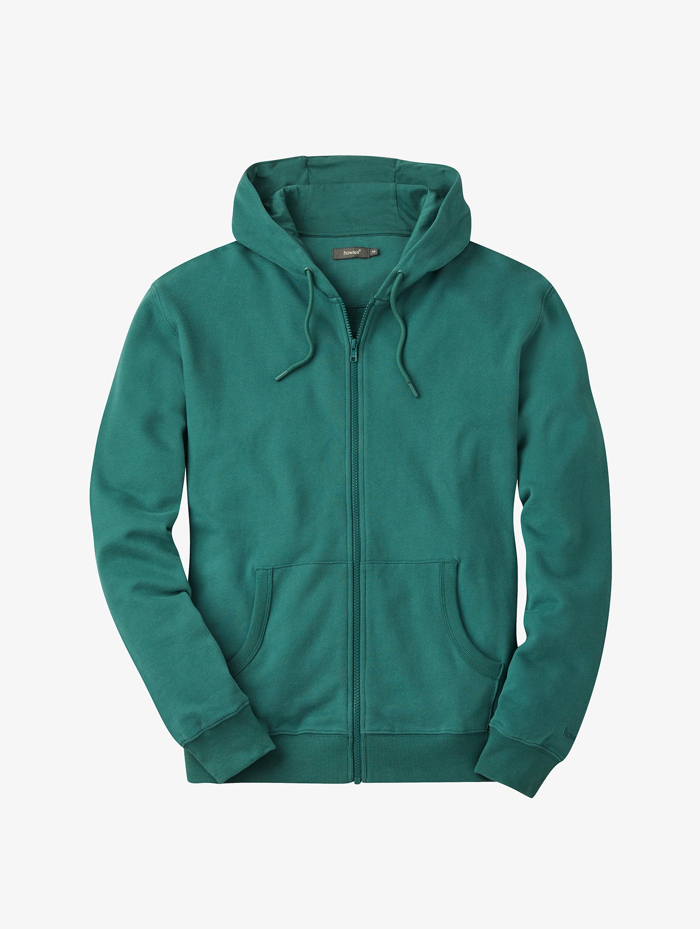 howies - Men's Medrad Organic Zip Hoody / Bistro Green